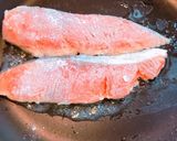 香りも美味しい簡単！鮭のパセリバター焼き作り方4写真