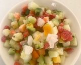 冷凍野菜で【野菜のスパニッシュオムレツ】作り方1写真