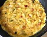 冷凍野菜で【野菜のスパニッシュオムレツ】作り方6写真