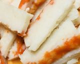 カニカマボコのあんかけ焼そば作り方1写真