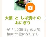 大葉 と しば漬け の おにぎり作り方7写真