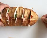 ハッセルバックバゲット*バゲットピザ作り方6写真