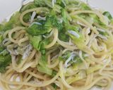 春キャベツと鮭フレークの超簡単パスタ作り方6写真