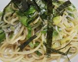 春キャベツと鮭フレークの超簡単パスタ作り方7写真