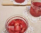 レンジでほんのりピンクのいちごゼリー作り方6写真