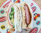 ボリュームたっぷりサンド♪目玉バージョン作り方8写真