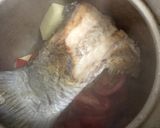 簡単トマトジャガイモ豆腐の魚の乳化スープ作り方7写真