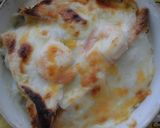 食パンのホワイトソース焼き！グラタン風♪作り方2写真