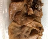 キクラゲとほうれん草のオイスター炒め作り方1写真