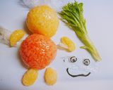 月面探査記♪ドラえもん♪キャラ弁♪♪作り方4写真