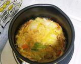 白菜と人参のたまごとじ作り方12写真