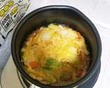 白菜と人参のたまごとじ作り方12写真