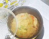 白菜と人参のたまごとじ作り方13写真