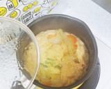 白菜と人参のたまごとじ作り方13写真