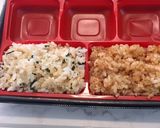 4月4日 蜂蜜味噌チキン 玄米弁当作り方2写真