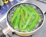 オクラのおかか和え作り方1写真
