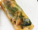 豚挽肉とニラ玉の春巻き♪作り方11写真
