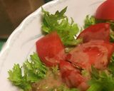 ☆フルーツトマトとわさび菜サラダ☆作り方2写真