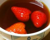 ほっこり～(*´╰╯`*)♬*苺の紅茶♡作り方2写真