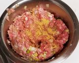 味付き！豚肉とネギのワンタン作り方5写真