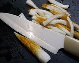 簡単！ふわたま・焼うどん☆梅胡麻風味作り方2写真