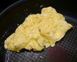 簡単！ふわたま・焼うどん☆梅胡麻風味作り方4写真
