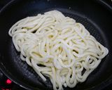 簡単！ふわたま・焼うどん☆梅胡麻風味作り方6写真