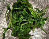 ヨモギのナムル作り方6写真