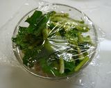 レンジで簡単！じゃがバタほうれん草作り方5写真