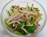 レンジで簡単！じゃがバタほうれん草作り方6写真