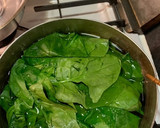 ほうれん草の白だし胡麻和え作り方1写真