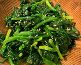 ほうれん草の白だし胡麻和え作り方3写真