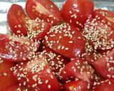 中華風な❣️トマトおつまみ作り方1写真