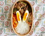 イースターにも☆カワイイうさぎのお弁当作り方7写真