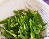 シンプル大好き♥鶏胸肉とピーマン青椒肉絲作り方2写真