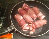 ふきのとうの肉巻き作り方3写真