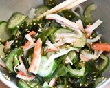 きゅうりとカニかまの中華風酢の物作り方3写真