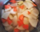 お弁当のおかず★手毬風ポテトサラダ作り方1写真