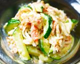 レンジ５分新じゃがカニカマ胡麻マヨサラダ作り方16写真