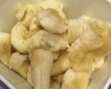 ヘルシーおやつバナナ黒ごまはったい粉がけ作り方1写真