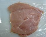 鶏肉のネギチーズくるりん巻き作り方1写真