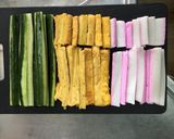 巻きずし・ご飯の量少なめよ作り方6写真