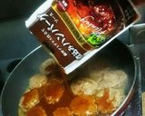 桜満開煮込みハンバーグ作り方12写真