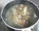 桜鯛と桜の花（塩漬け）の炊き込みご飯作り方5写真