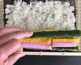 巻きずし・ご飯の量少なめよ作り方10写真