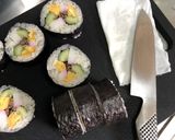巻きずし・ご飯の量少なめよ作り方14写真