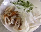 簡単ちくわの卵とじ丼作り方1写真