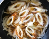 簡単ちくわの卵とじ丼作り方2写真