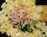 カニカマチャーハン作り方3写真
