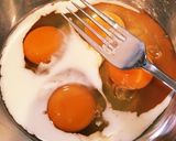 離乳食:豆腐のだし煮と大人のオムレツ作り方7写真